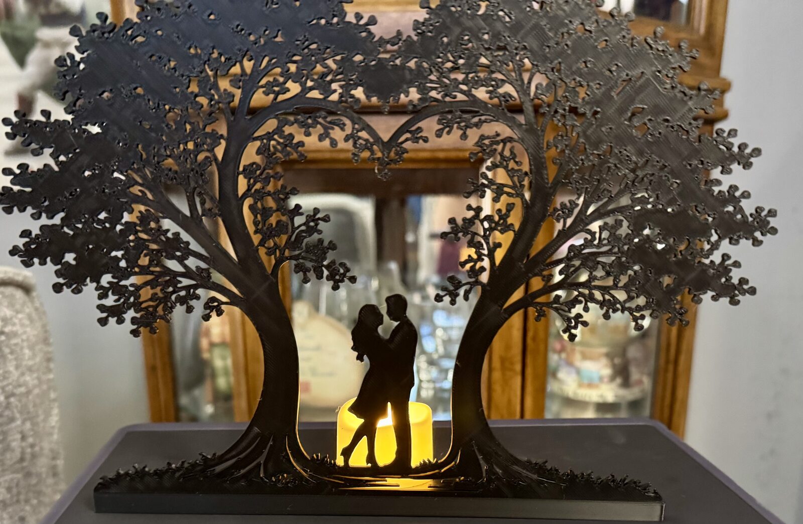 Tree of Life Tealight — custom 3D print by Cordner's 3D Corner